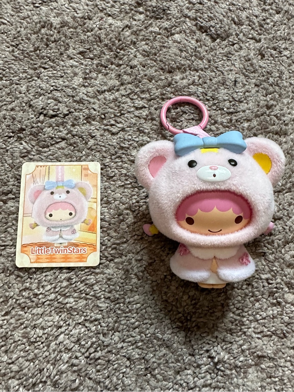 Hello Kitty and Friends Pendant Keychain - Little Twin Stars